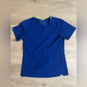 FIGS galaxy blue top